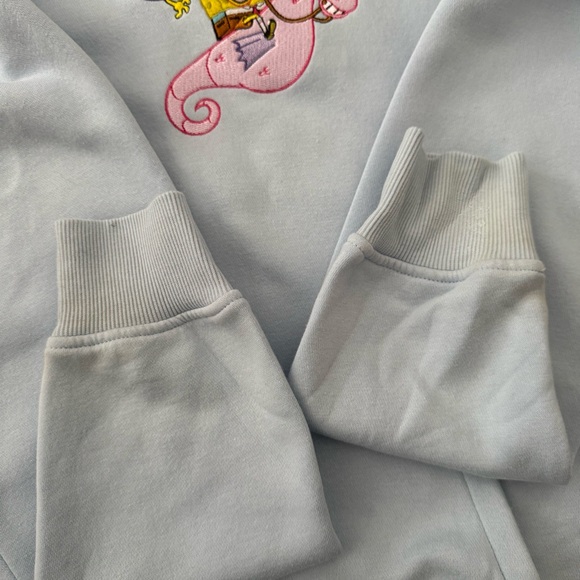 H&M SpongeBob Light Blue Hoodie - Picture 4 of 8